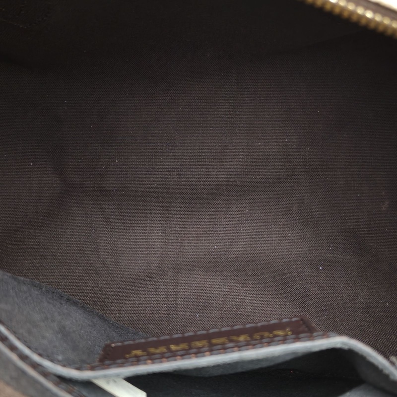 Burberry 巴寶莉格子PVC中古戰馬波士頓手提包-4