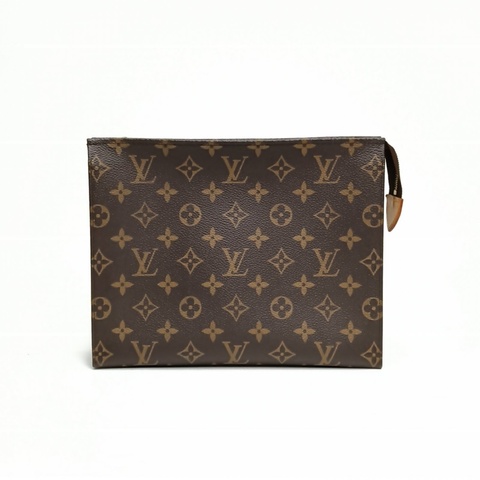 LOUIS VUITTON PocheToilette26號洗漱包老花PVC2017