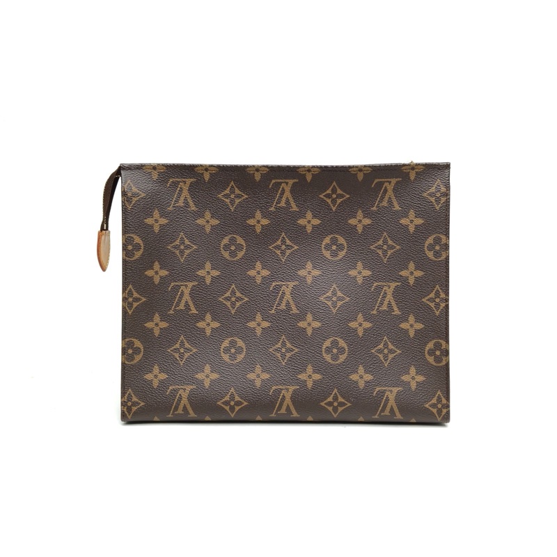 LOUIS VUITTON PocheToilette26號洗漱包老花PVC2017-2