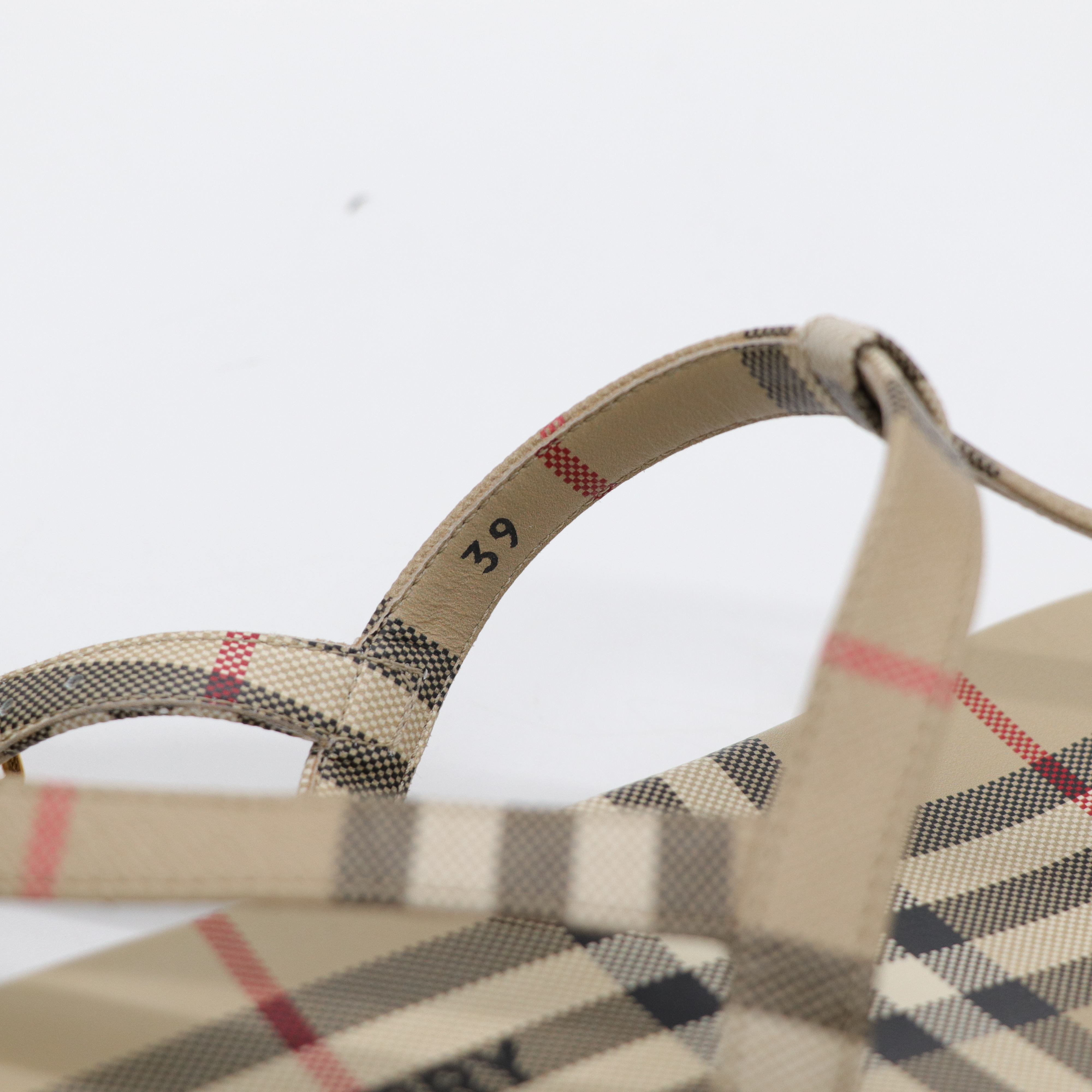Burberry 博柏利 格紋 涼鞋-15