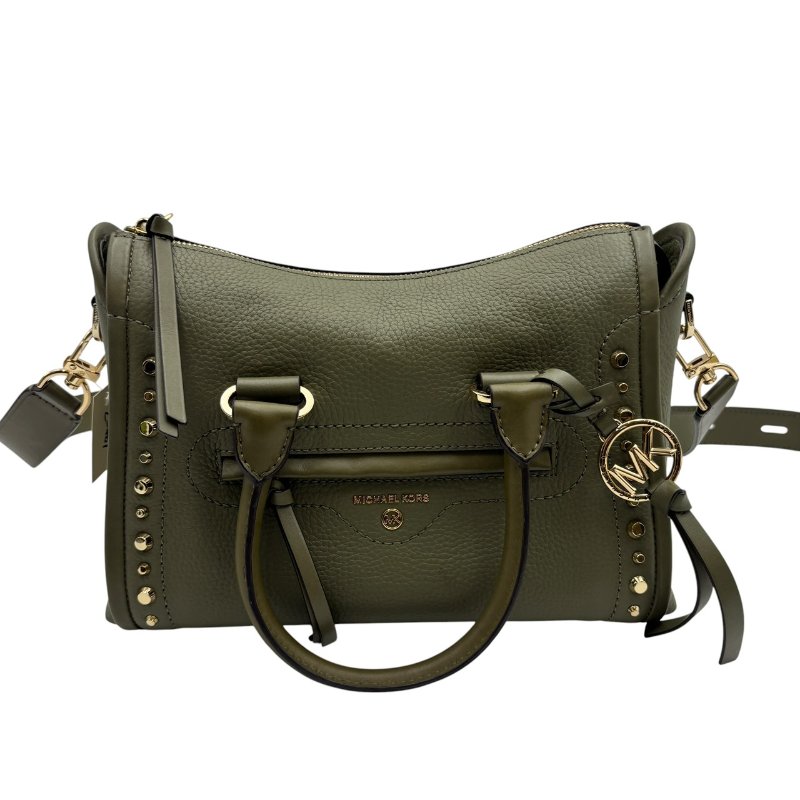 【美收精品】Michael kors  墨綠手提包 C-469【隔月月中將轉賣至日本 上架期限30天】-0