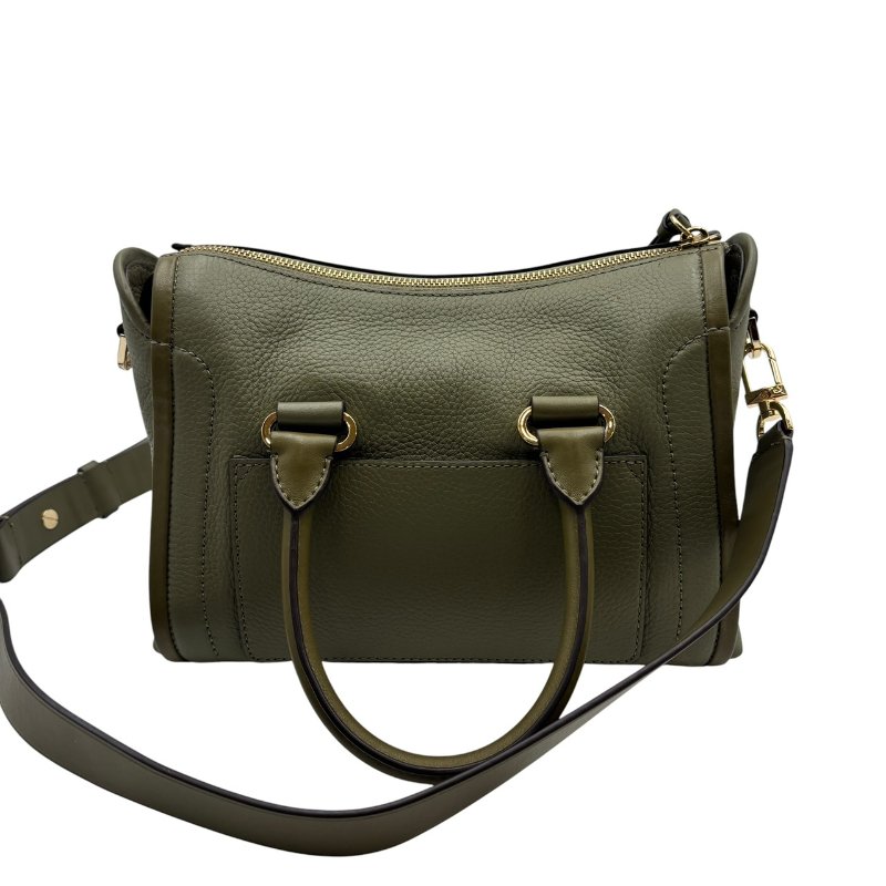 【美收精品】Michael kors  墨綠手提包 C-469【隔月月中將轉賣至日本 上架期限30天】-1
