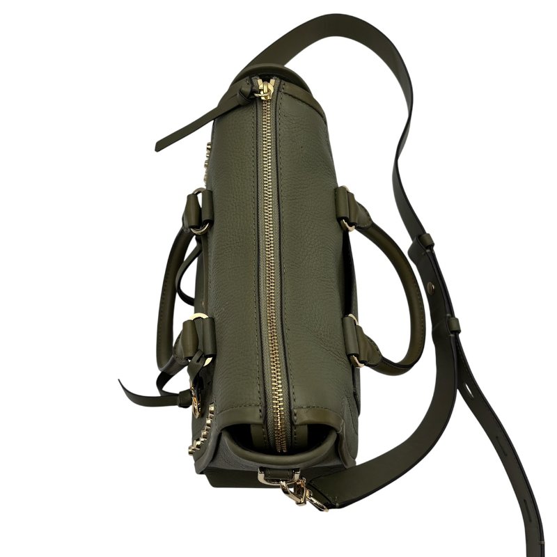 【美收精品】Michael kors  墨綠手提包 C-469【隔月月中將轉賣至日本 上架期限30天】-4