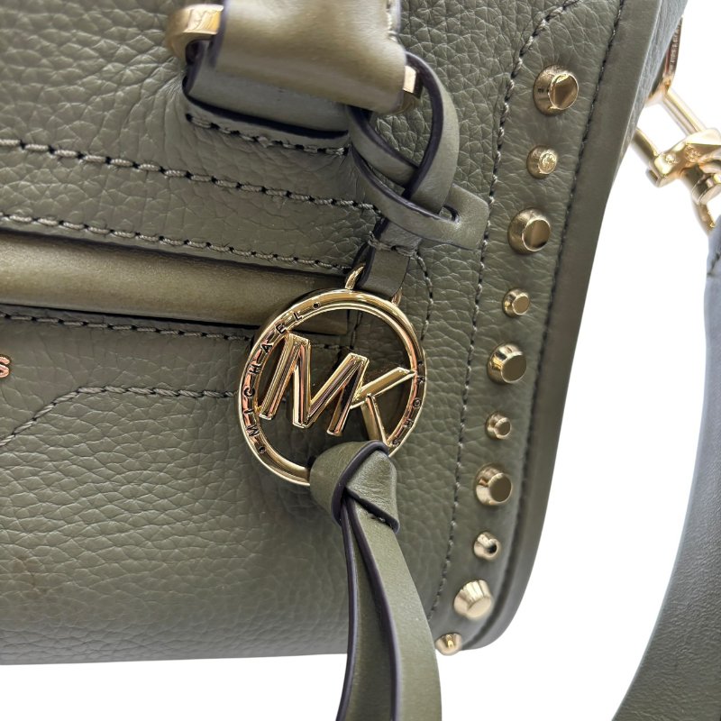 【美收精品】Michael kors  墨綠手提包 C-469【隔月月中將轉賣至日本 上架期限30天】-8