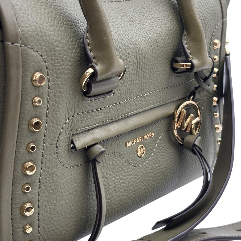 【美收精品】Michael kors  墨綠手提包 C-469【隔月月中將轉賣至日本 上架期限30天】-10
