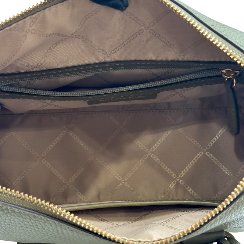 【美收精品】Michael kors  墨綠手提包 C-469【隔月月中將轉賣至日本 上架期限30天】-16