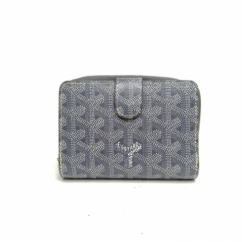 GOYARD 灰色PVC錢包