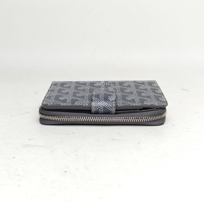 GOYARD 灰色PVC錢包-3