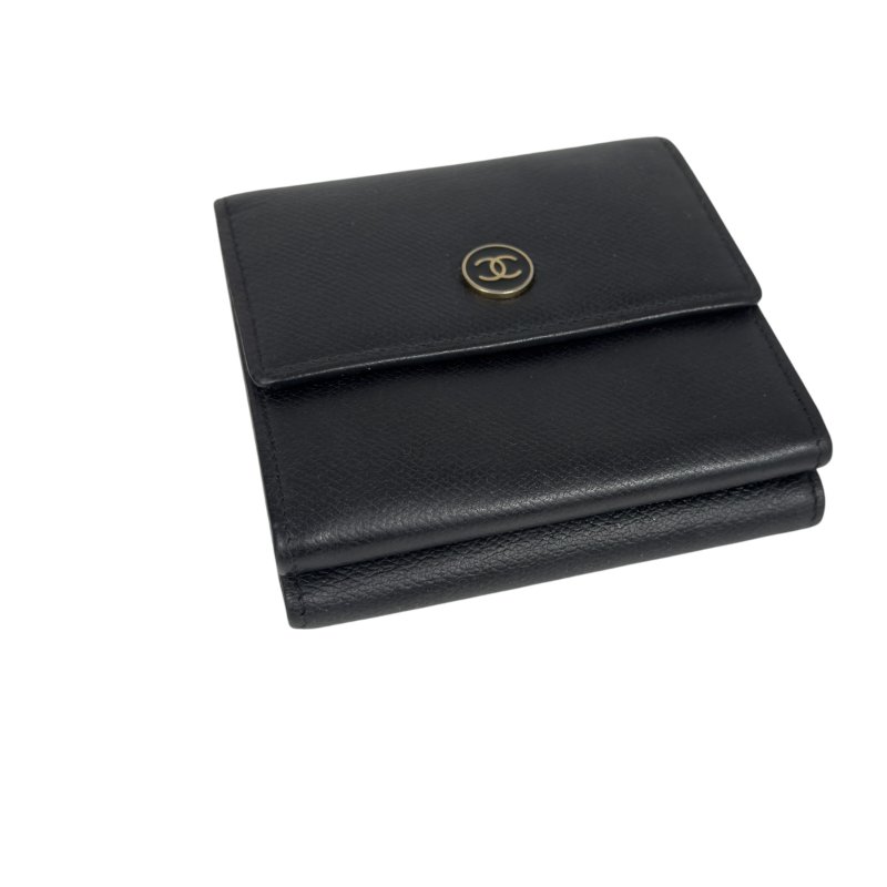 CHANEL 中古 CC 短銀包-5