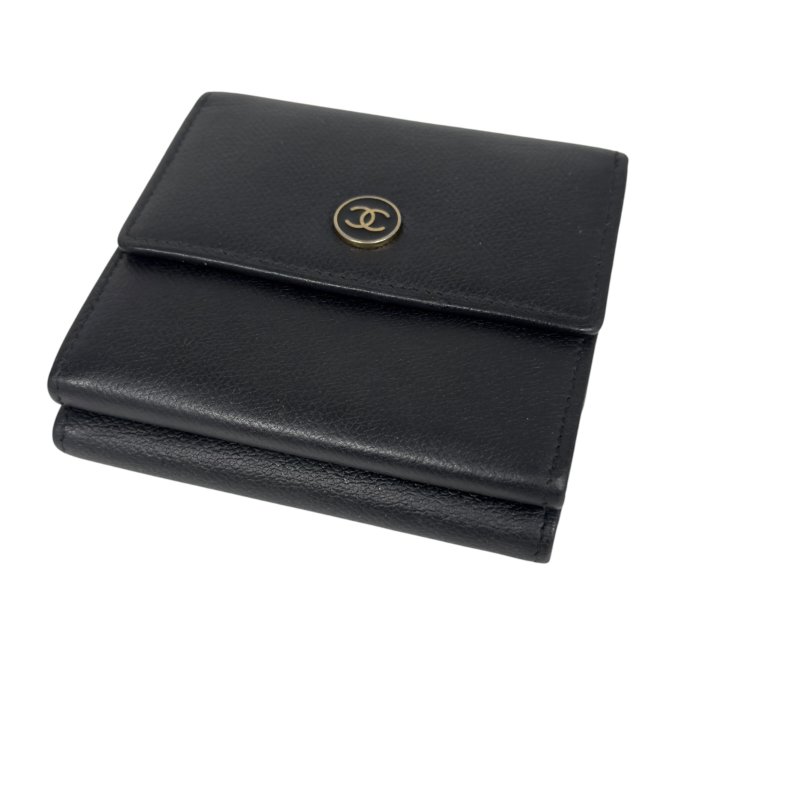 CHANEL 中古 CC 短銀包-6