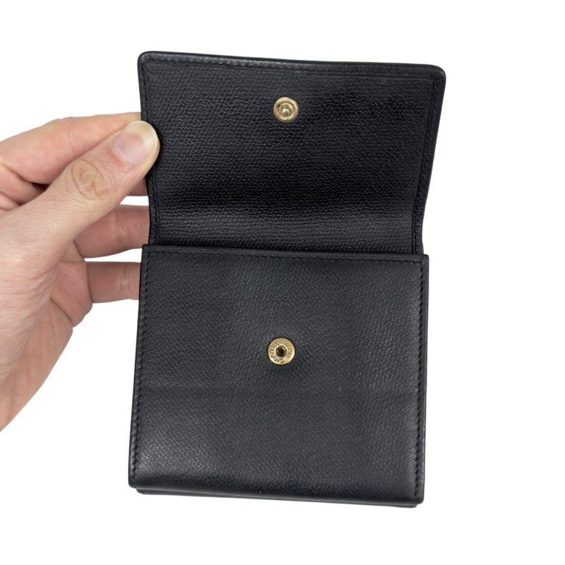 CHANEL 中古 CC 短銀包-13