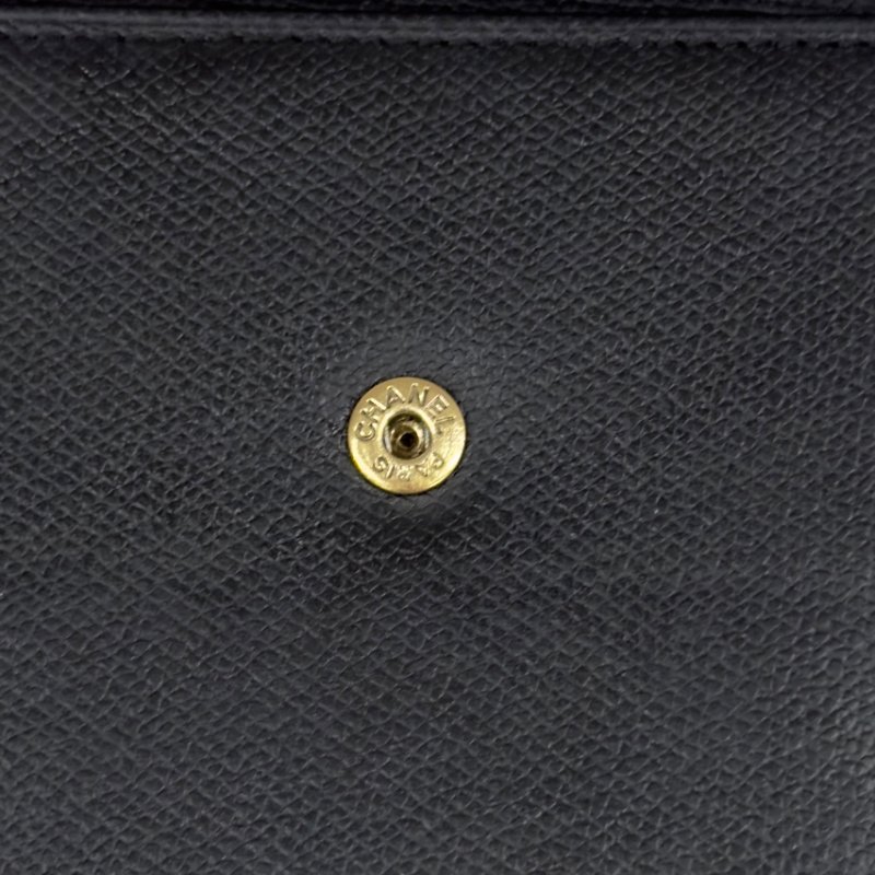 CHANEL 中古 CC 短銀包-17