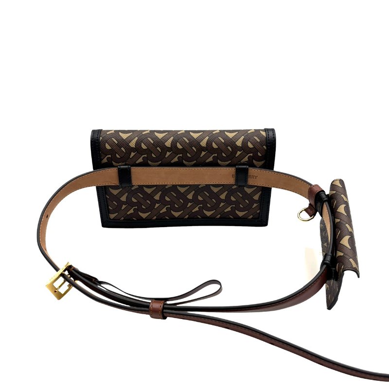 【美收精品】BURBERRY 老花腰包 C-471【隔月月中將轉賣至日本 上架期限30天】-1