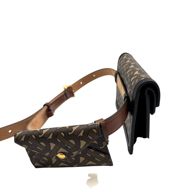 【美收精品】BURBERRY 老花腰包 C-471【隔月月中將轉賣至日本 上架期限30天】-3