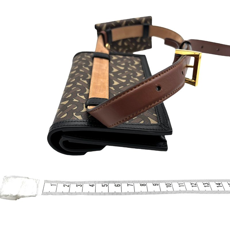 【美收精品】BURBERRY 老花腰包 C-471【隔月月中將轉賣至日本 上架期限30天】-19