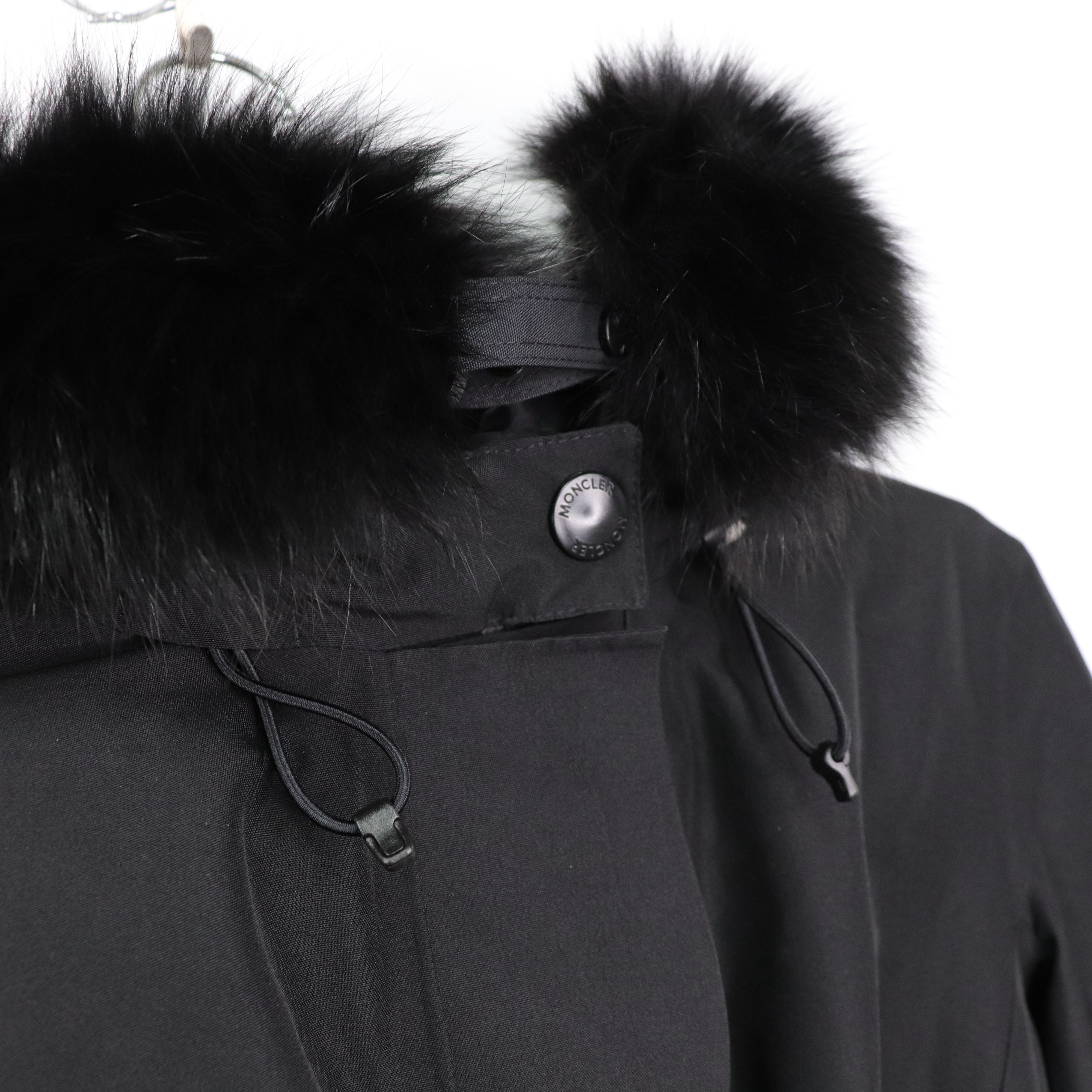 Moncler Laplance  女士毛圈飾邊 連帽羽絨滑雪夾克外套-4