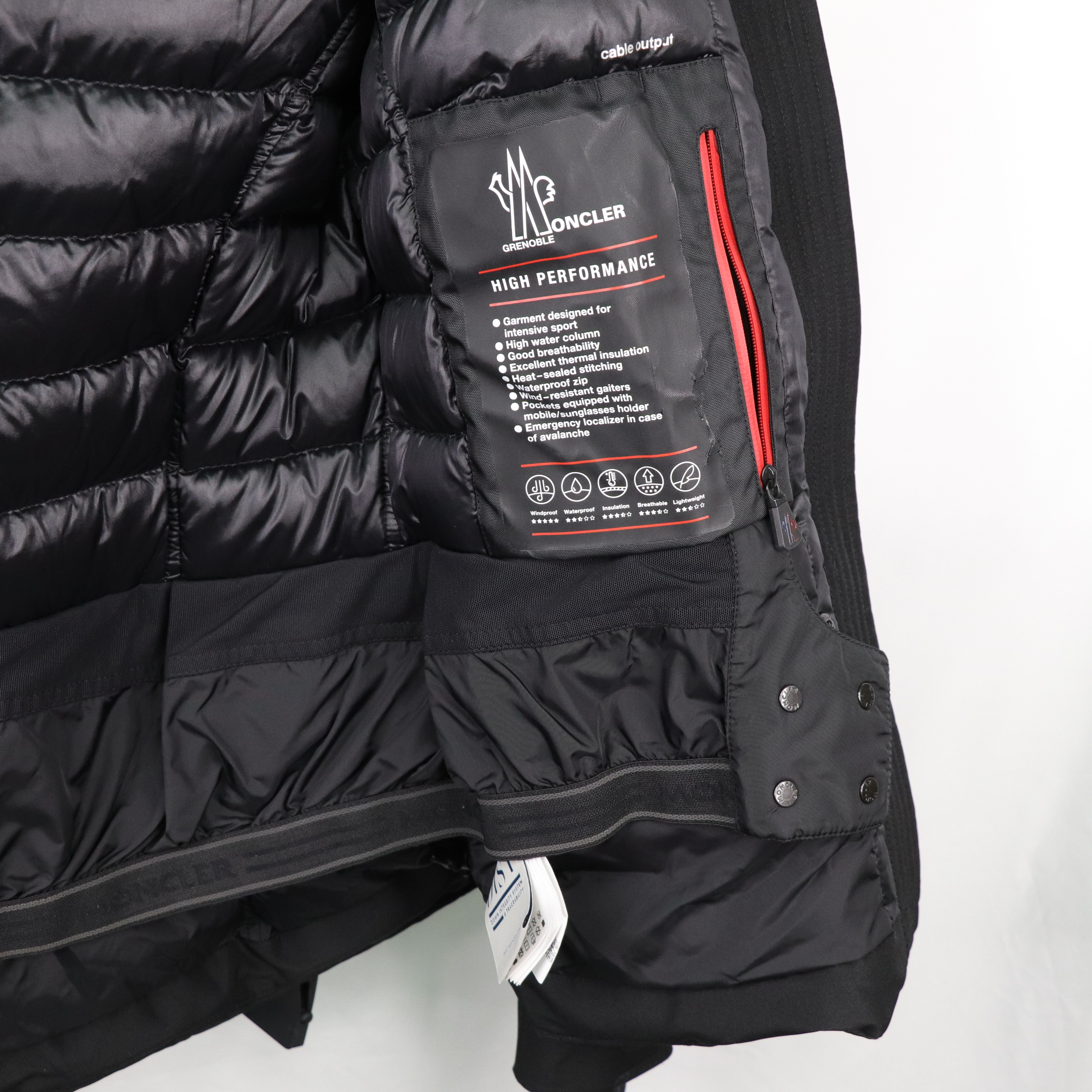 Moncler Laplance  女士毛圈飾邊 連帽羽絨滑雪夾克外套-14