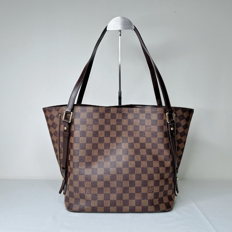 LV Cabas Rivington棋盤格托特包-1
