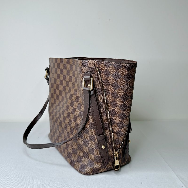 LV Cabas Rivington棋盤格托特包-4