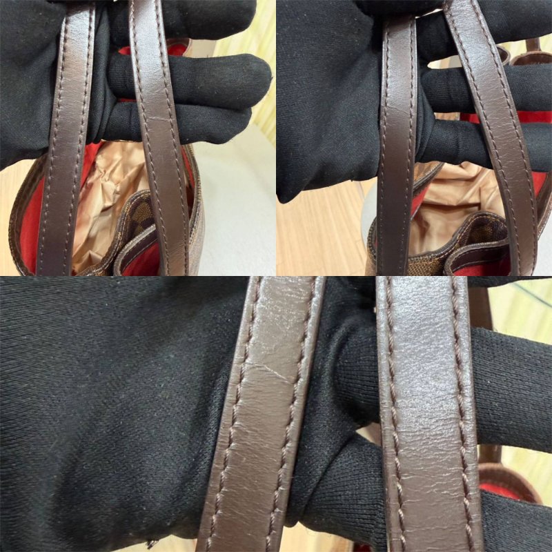 LV Cabas Rivington棋盤格托特包-9