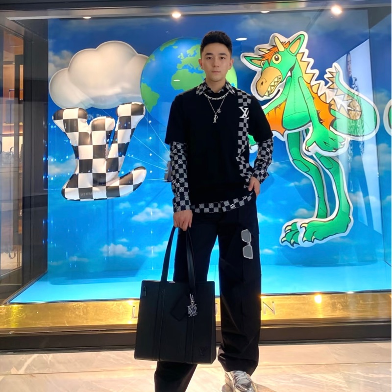 Louis Vuitton路易威登 男士托特包 芯片款 尺寸：37*34*13附件：塵袋+盒-1