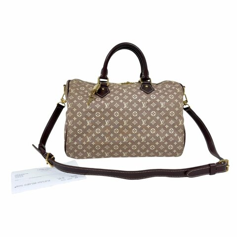 LOUIS VUITTON Speedy 老花 2用包