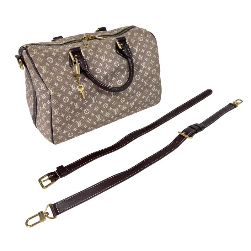 LOUIS VUITTON Speedy 老花 2用包-4
