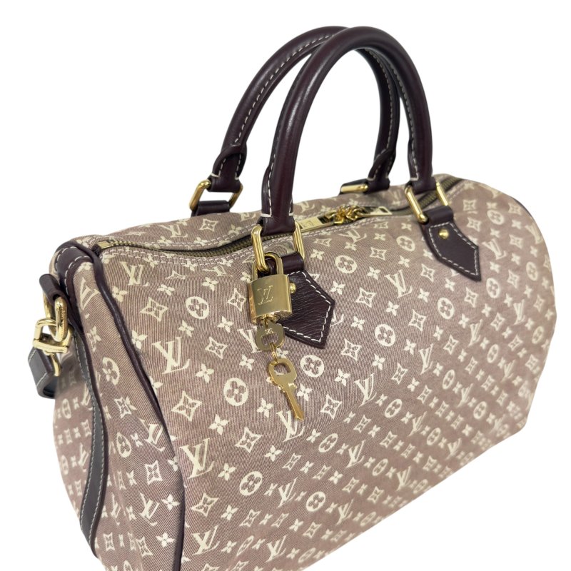 LOUIS VUITTON Speedy 老花 2用包-6