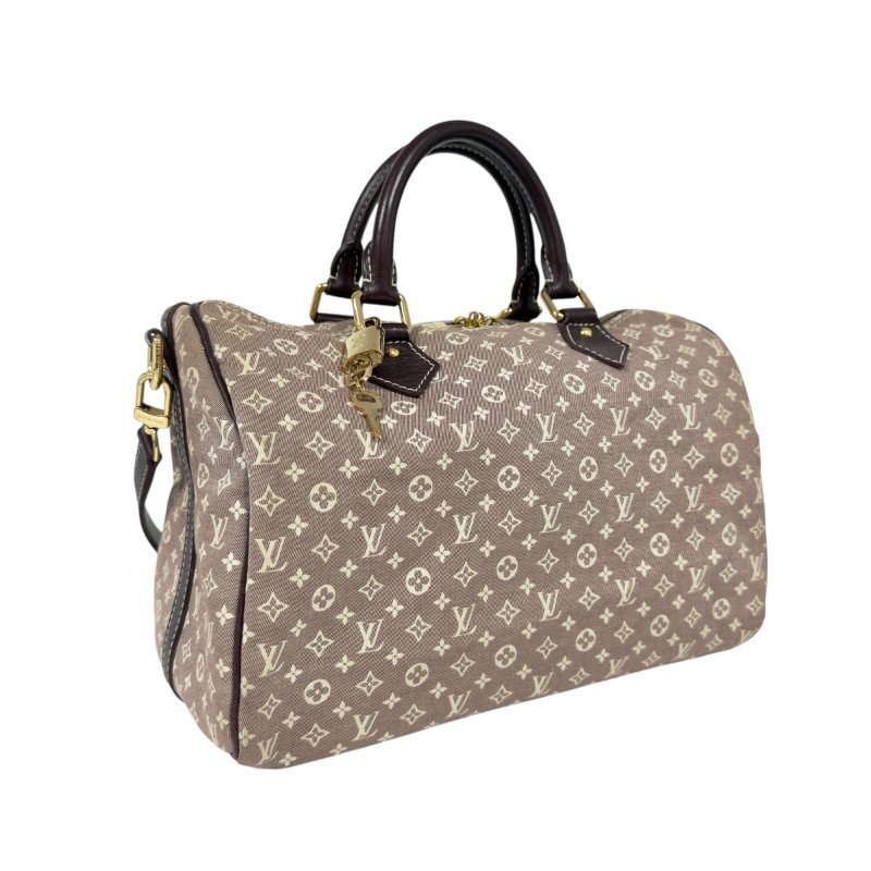 LOUIS VUITTON Speedy 老花 2用包-7