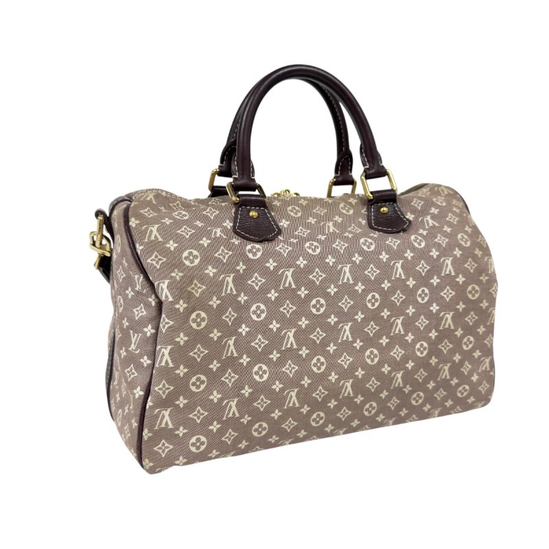 LOUIS VUITTON Speedy 老花 2用包-10