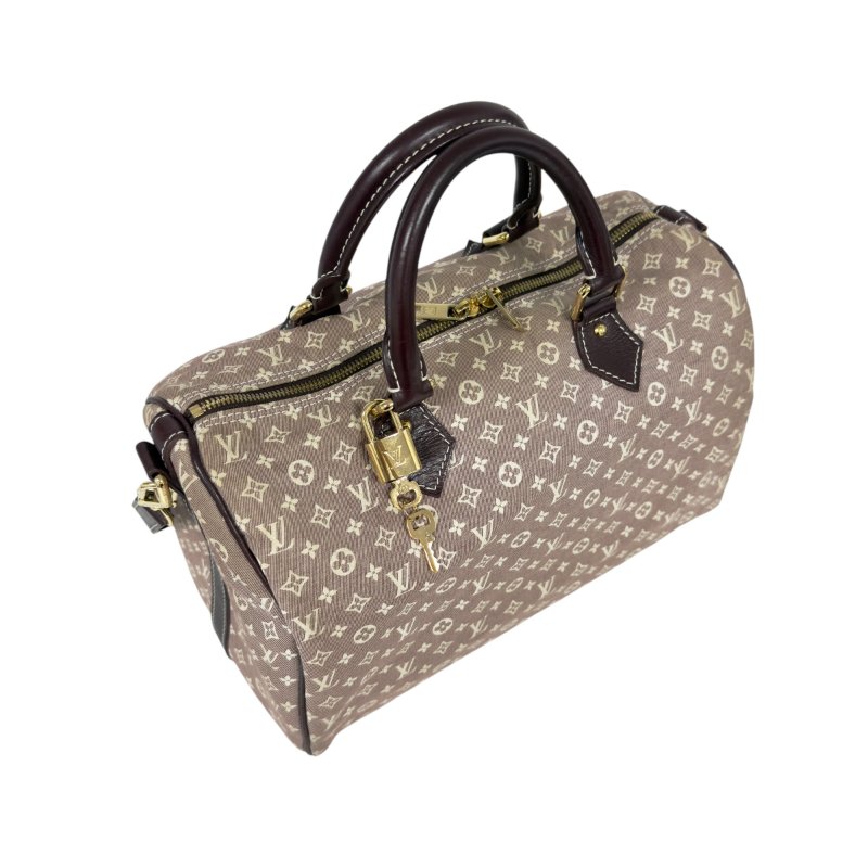 LOUIS VUITTON Speedy 老花 2用包-17