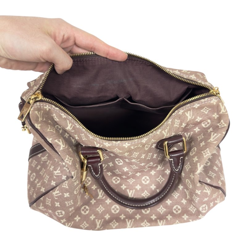LOUIS VUITTON Speedy 老花 2用包-23