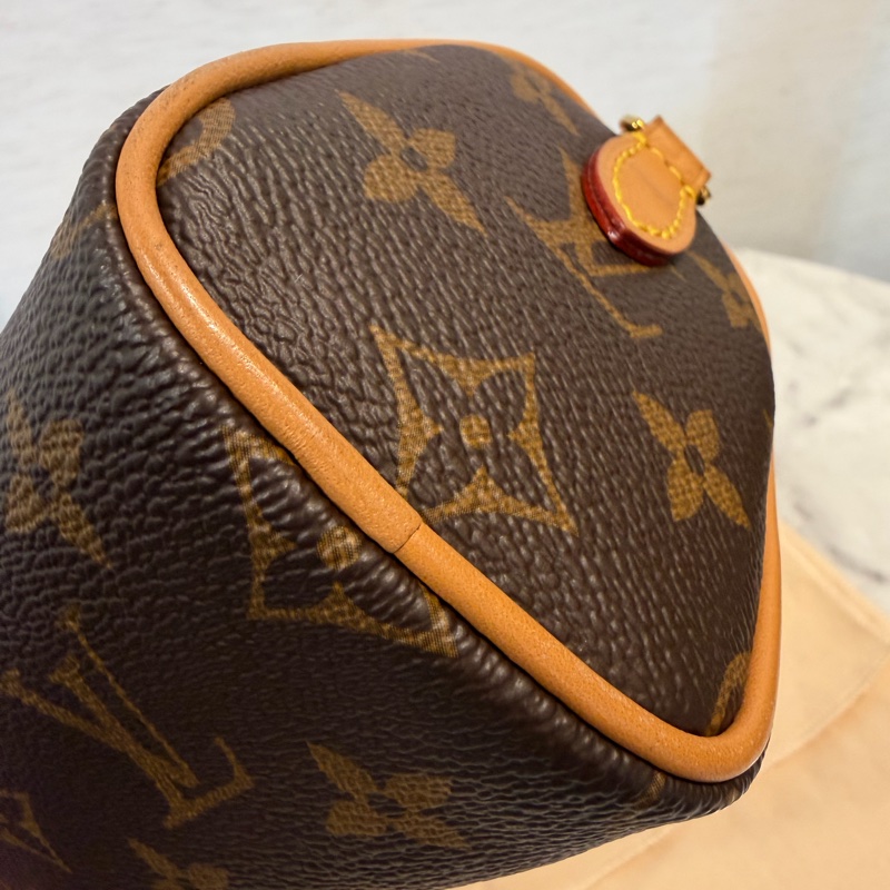 LV NANO SPEEDY 老花斜背包-11