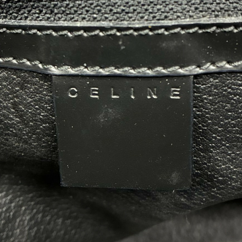 棕色 Macadam 帆布 Dome 貝殼包 手提包【CELINE 賽琳】 DM00/1-3