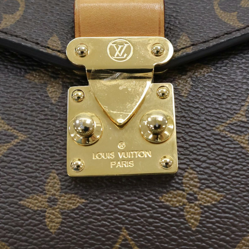 棕色 原花 帆布 Pochette Metis 兩用包【LOUIS VUITTON LV 路易威登】 M44875-5