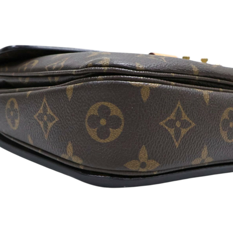 棕色 原花 帆布 Pochette Metis 兩用包【LOUIS VUITTON LV 路易威登】 M44875-8