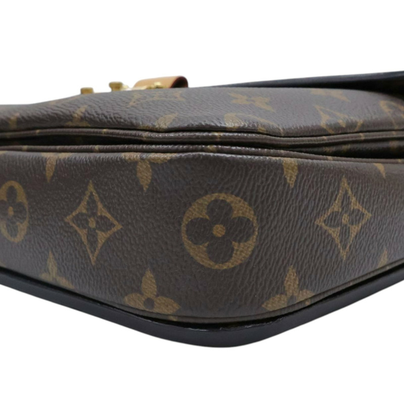 棕色 原花 帆布 Pochette Metis 兩用包【LOUIS VUITTON LV 路易威登】 M44875-9