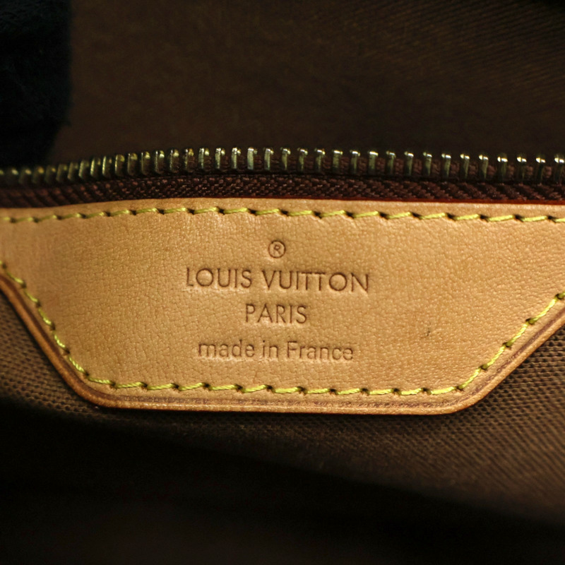 棕色 原花帆布 Batignolles Horizontal 肩背包【LOUIS VUITTON LV 路易威登】 M51154-3