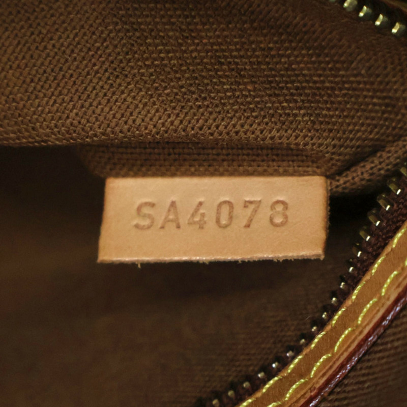 棕色 原花帆布 Batignolles Horizontal 肩背包【LOUIS VUITTON LV 路易威登】 M51154-4