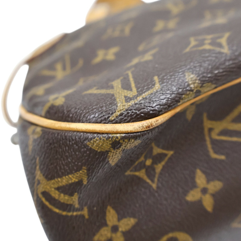 棕色 原花帆布 Batignolles Horizontal 肩背包【LOUIS VUITTON LV 路易威登】 M51154-9