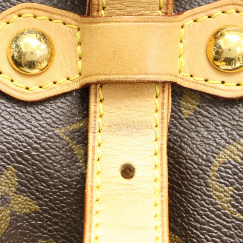 棕色 原花帆布 Tivoli GM 肩背包【LOUIS VUITTON LV 路易威登】 M40144-14