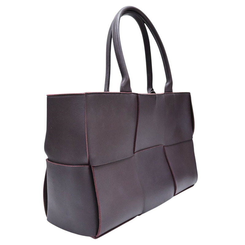 紫色 牛皮 Arco 托特包【BOTTEGA VENETA BV 寶緹嘉】 609175-1