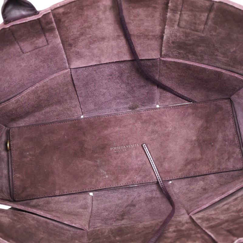 紫色 牛皮 Arco 托特包【BOTTEGA VENETA BV 寶緹嘉】 609175-3