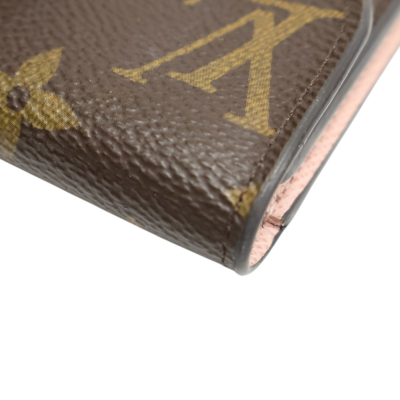 棕色 原花帆布 Rosalie 零錢包【LOUIS VUITTON LV 路易威登】 M62361-7