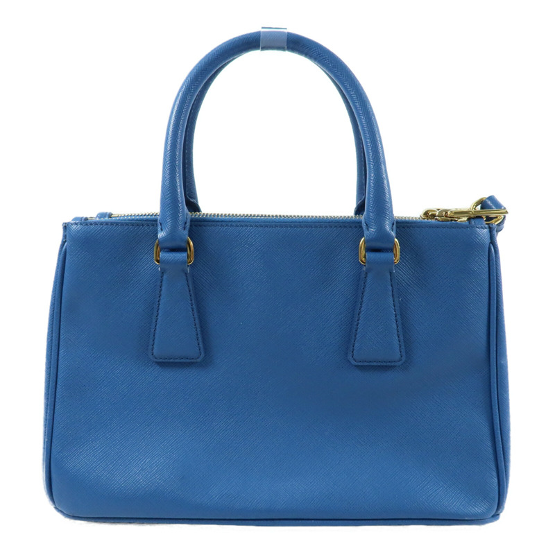 PRADA 牛皮皮革Galleria Bag金扣手挽肩背兩用袋-1