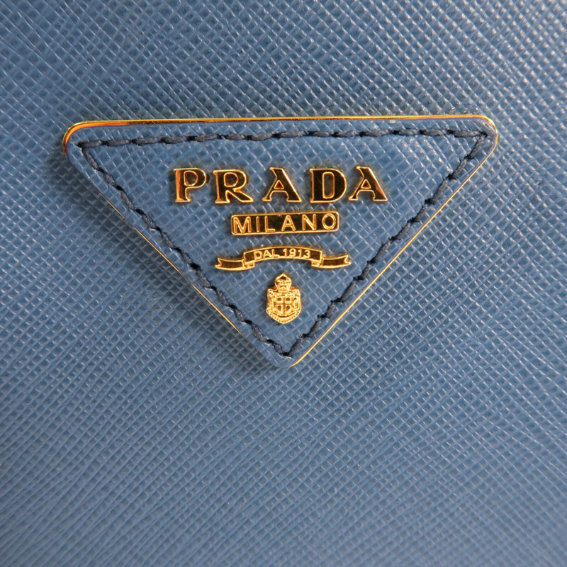 PRADA 牛皮皮革Galleria Bag金扣手挽肩背兩用袋-11