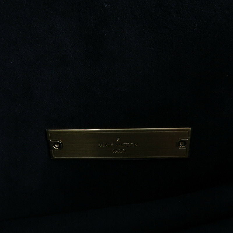 LOUIS VUITTON Monogram Reverse Dauphine MM金扣手挽肩背兩用袋-13