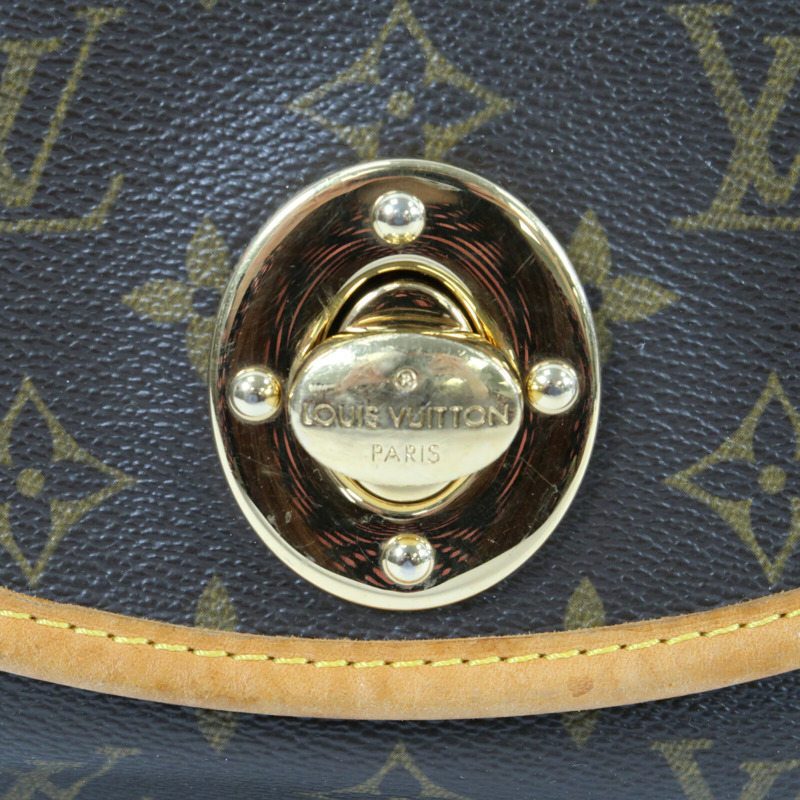 LOUIS VUITTON Monogram Tulum GM金扣肩背袋-10