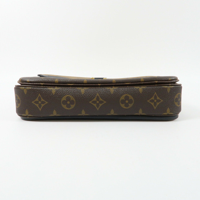 LOUIS VUITTON Monogram Reverse Pochette Metis金扣手挽肩背兩用袋-3