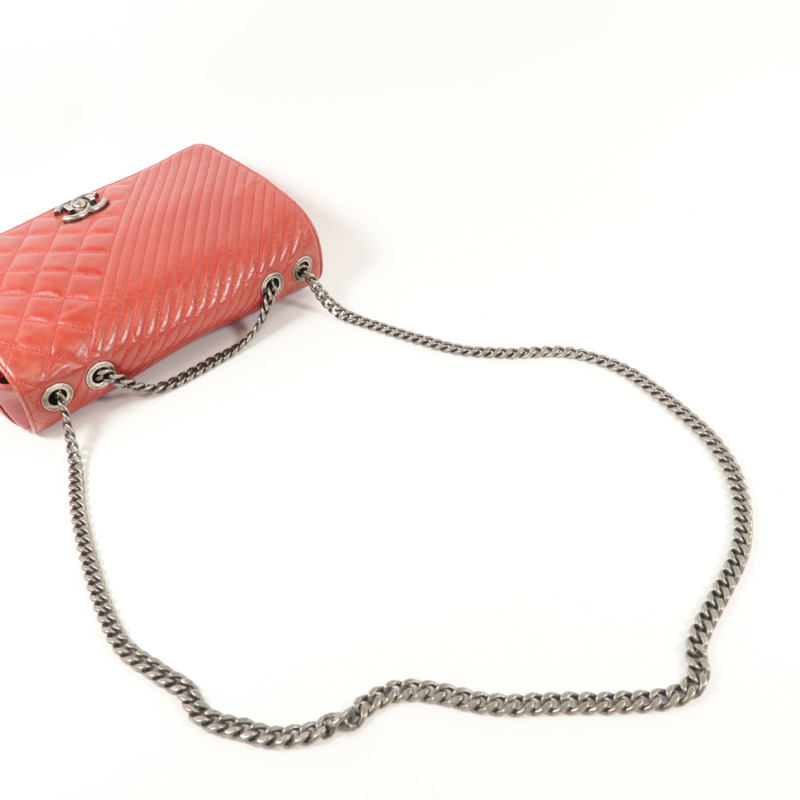 CHANEL 牛皮皮革Shoulder Bag肩背袋-8